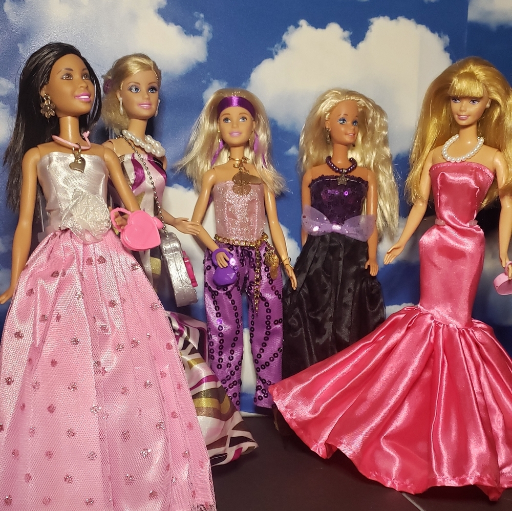Restyled Barbies